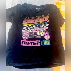 Hello Kitty Tokyo Speed tee. Womens XL